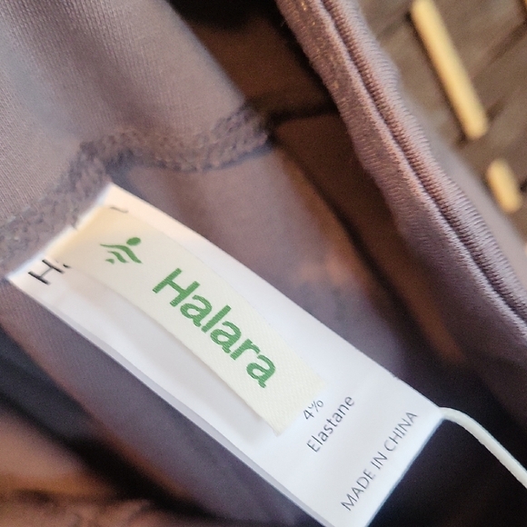 HALARA Women's Taupe Flare Pants - Picture 2 of 7